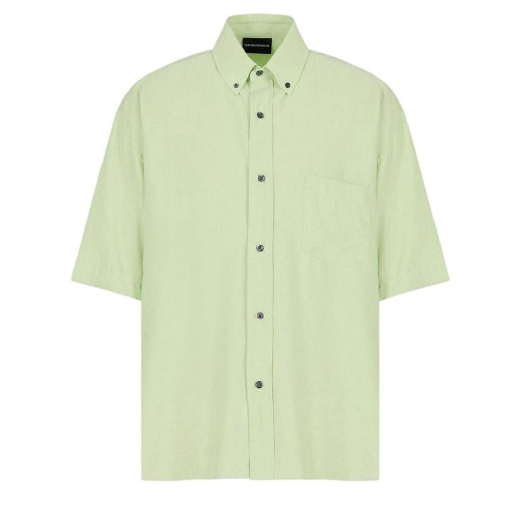 Emporio Armani EA7 Mens Short-Sleeved Shirt / Green